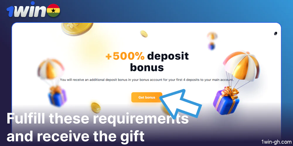 Fulfill these requirements on 1win and receive the gift
