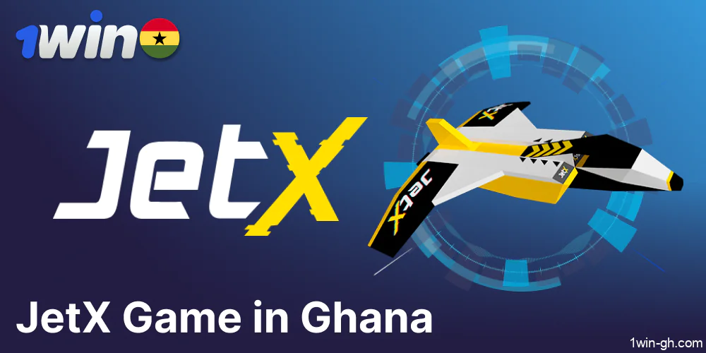 Jet X game available on 1win Ghana